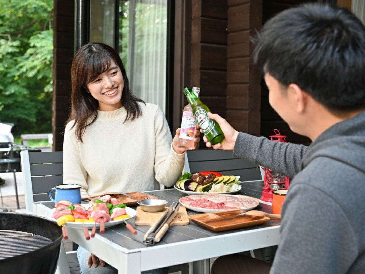 BBQ�Ŋ��t���ݐ؃R�e�[�W�œ�l�ł������o�[�x�L���[���y���߂܂��B