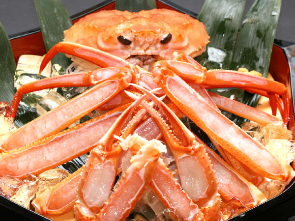香住ガニのカニ刺し盛り
