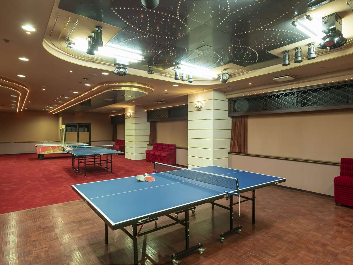 ٓTable tennis court in the building