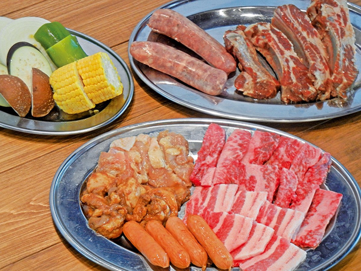 *�y�P�[�^�����O(BBQ)�zBBQ�Z�b�g(B)��l�O 4,950�~�q�ō��r���ʐ^��2�l�O