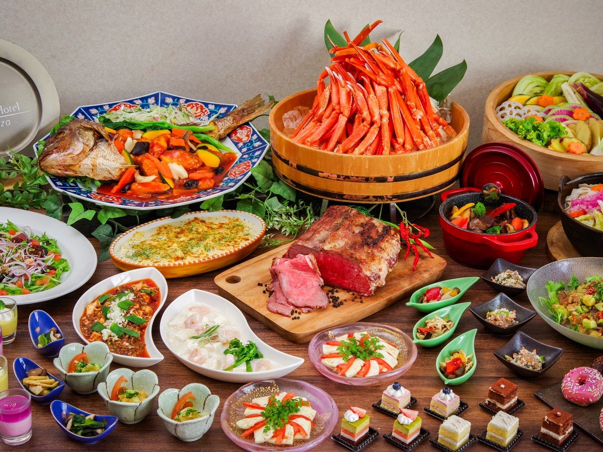 �y�f�B�i�[�u�b�t�F�z�{�C���I�⃍�[�X�g�r�[�t�����C���ɒn���H�ނ������ꂽ�o���G�e�B���ӂ��u�b�t�F