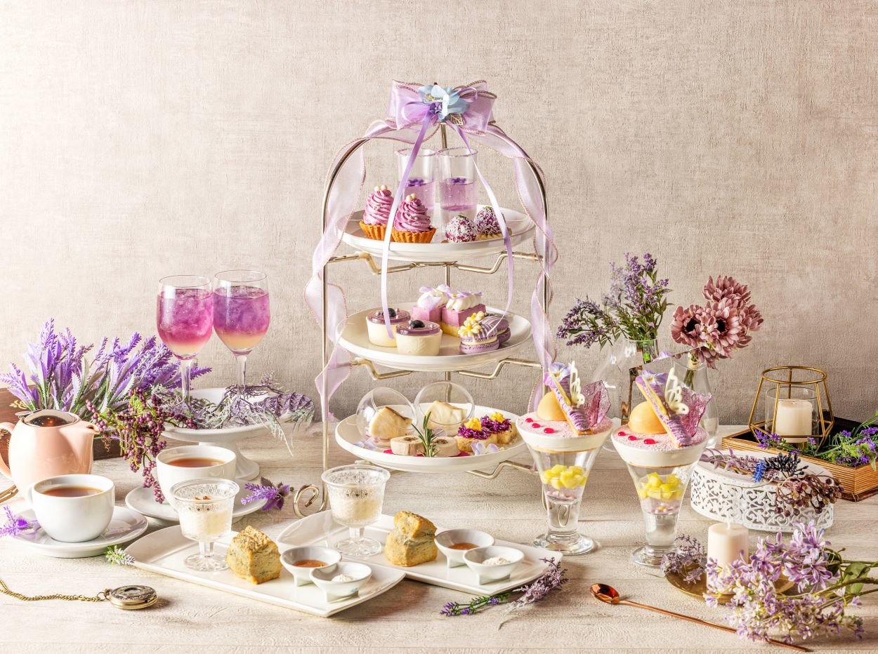 ���Ẵe�B�[�^�C���`Lavender Sweet Afternoon Tea�` ���ԁF5��7���i�؁j�`6��30���i�΁j