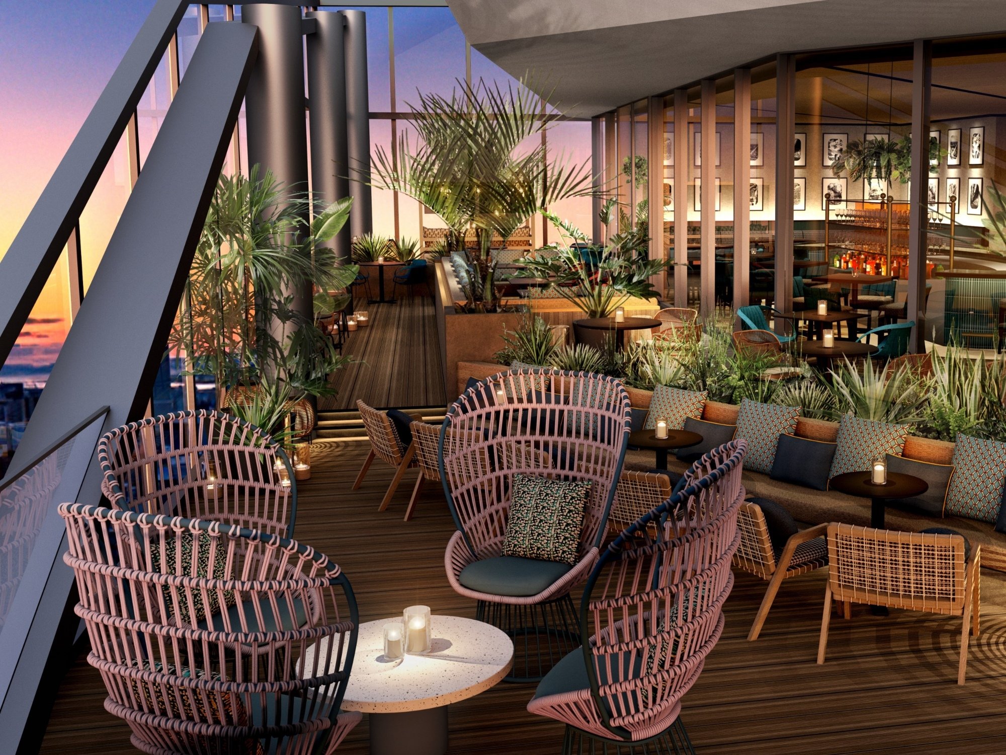 PEAKS-Looftop Terrace��Lounge BAR�i28F�j