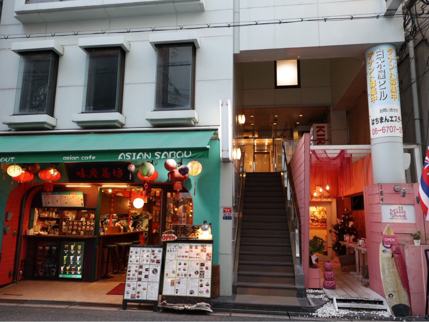 1�K����2�K�͊K�i�݂̂ł�