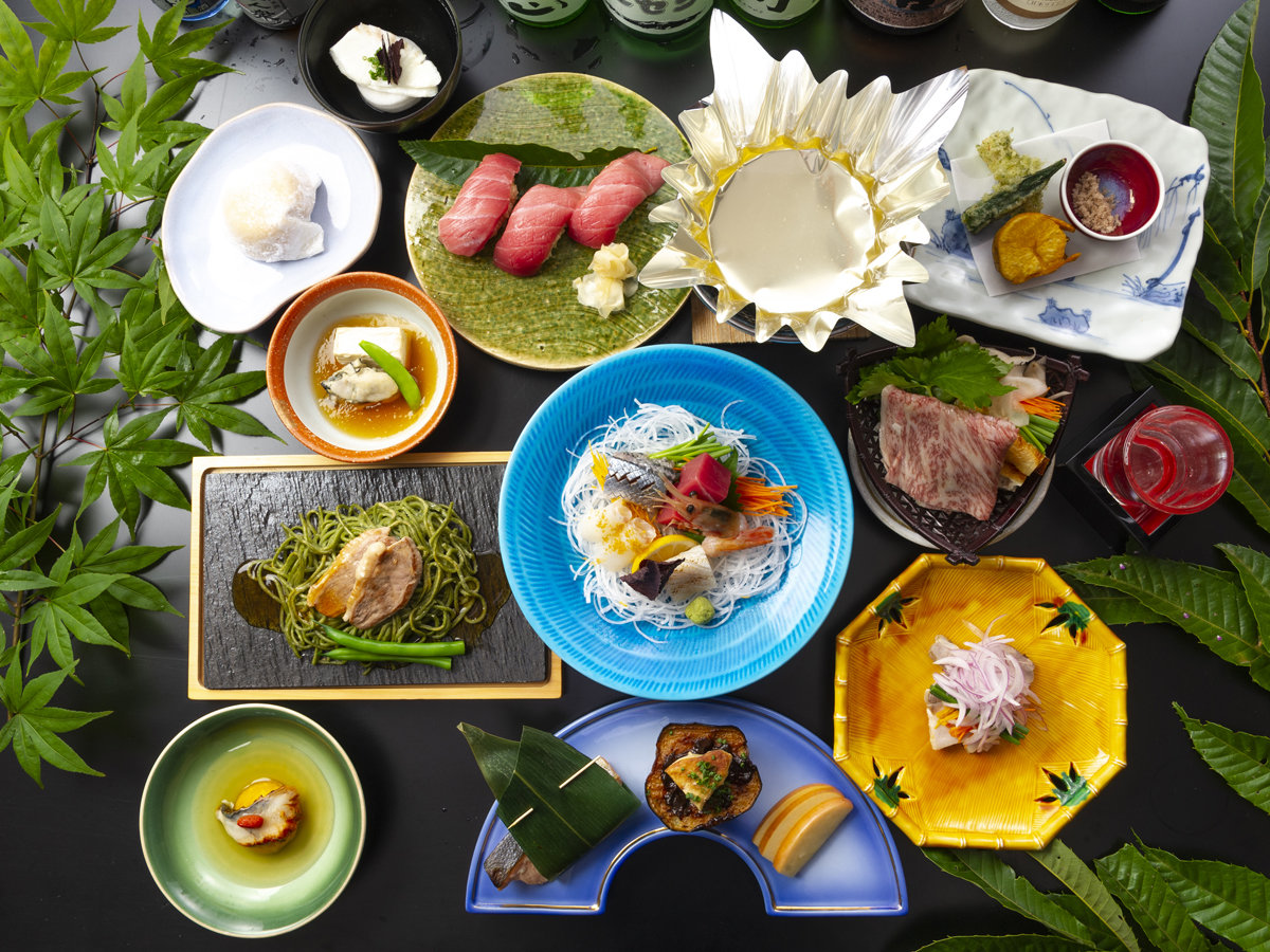 25年秋の【料理長おすすめいろは膳】一例