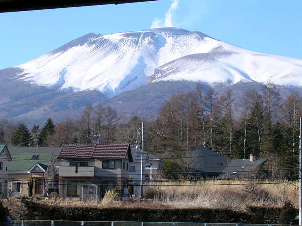 �k���̕������猩����ԎR�ł�