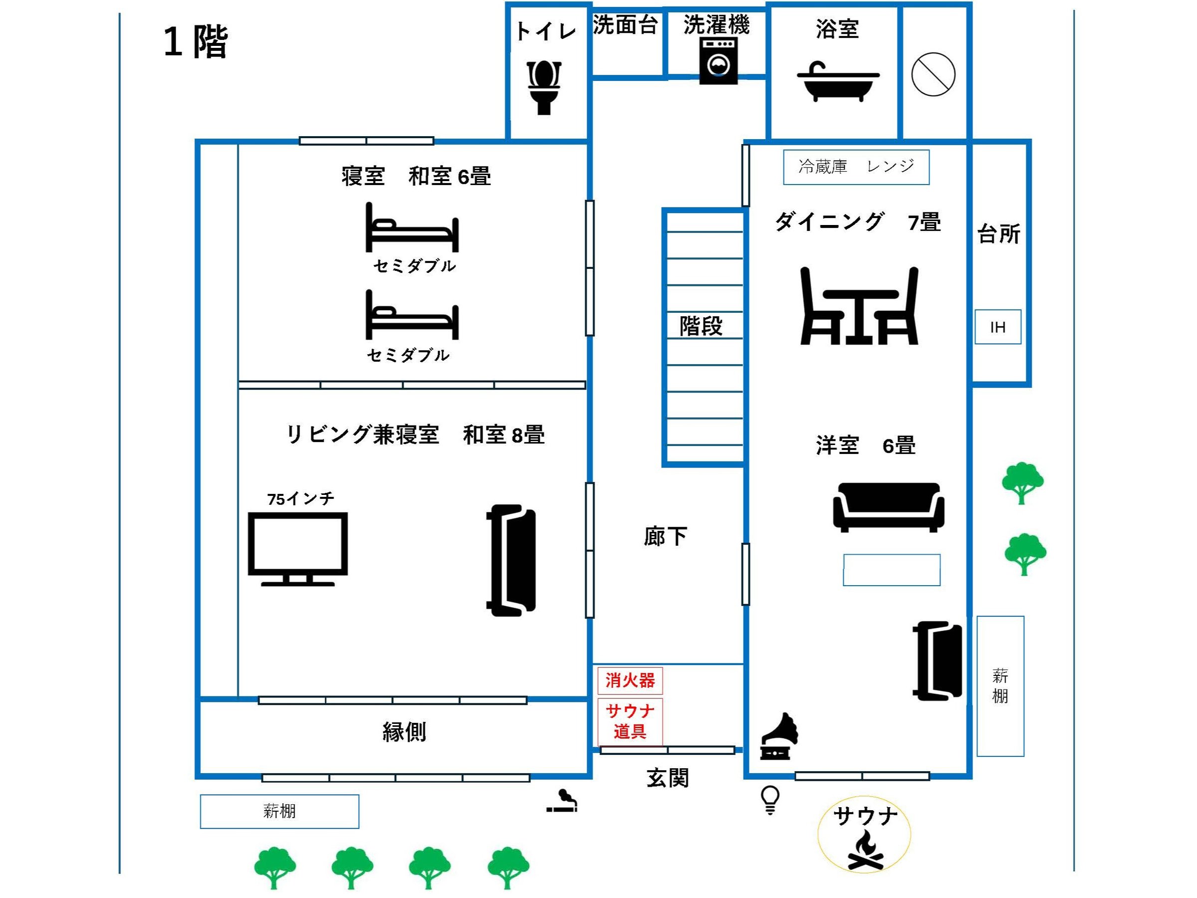 1F �}�ʁi4LDK�j