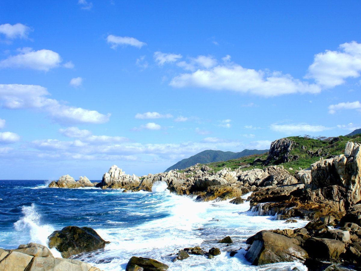 �y���V�����z����ȉԛ��₪�~���l�߂�ꂽ�悤�ȁA�_�C�i�~�b�N�ȊC��