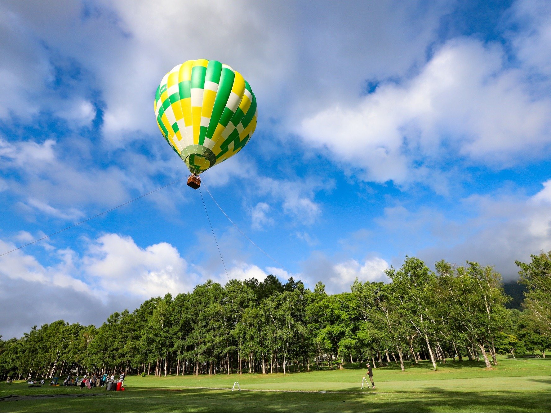 �M�C���̌��t���C�g�@Hot Air Balloon Flight