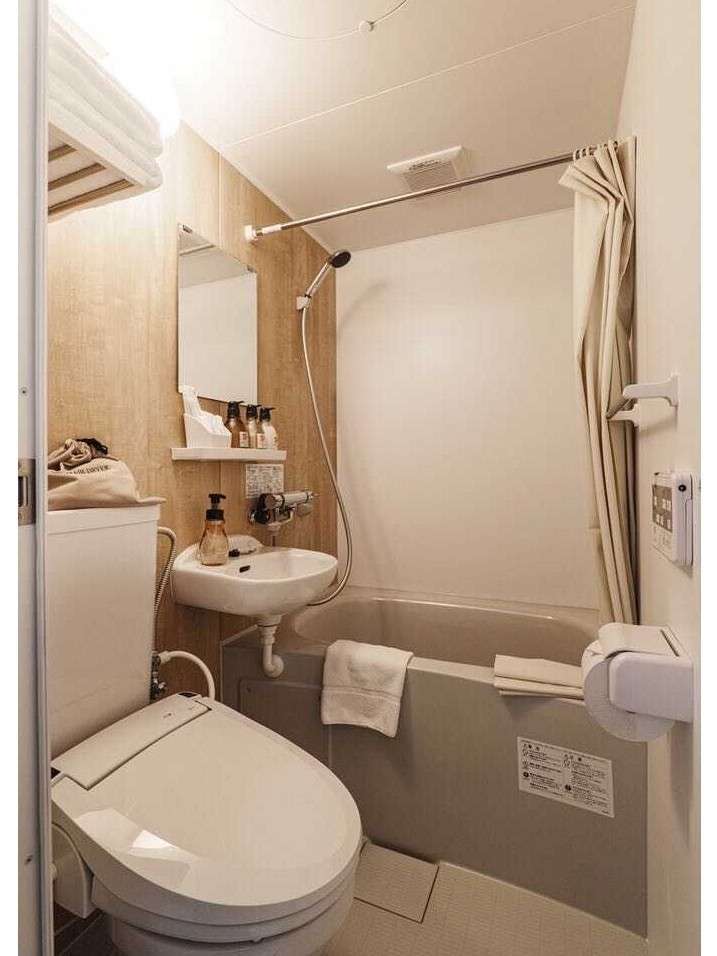 ユニットバスはシャワーヘッドやドライヤーなど使い勝手の良いものを選びました