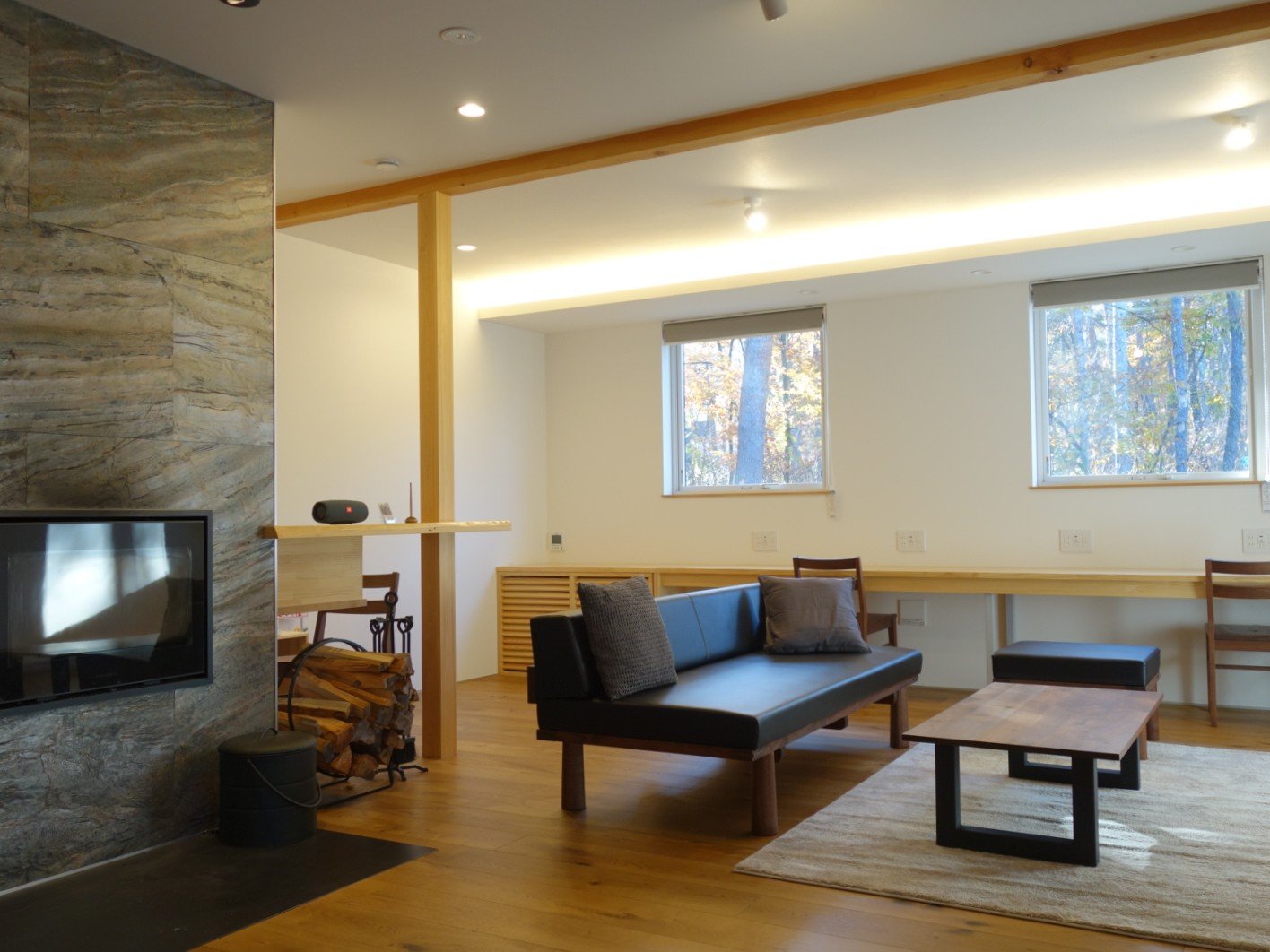 ���炩�������������ރ��r���O�B�~�G�͐d�X�g�[�u���B