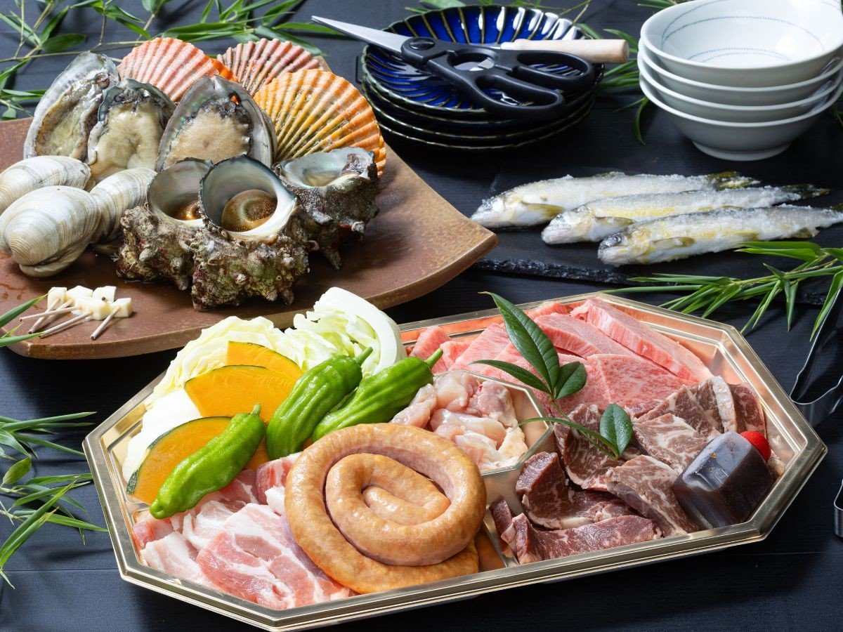 BBQ�̃��j���[�ɂȂ�܂��B
