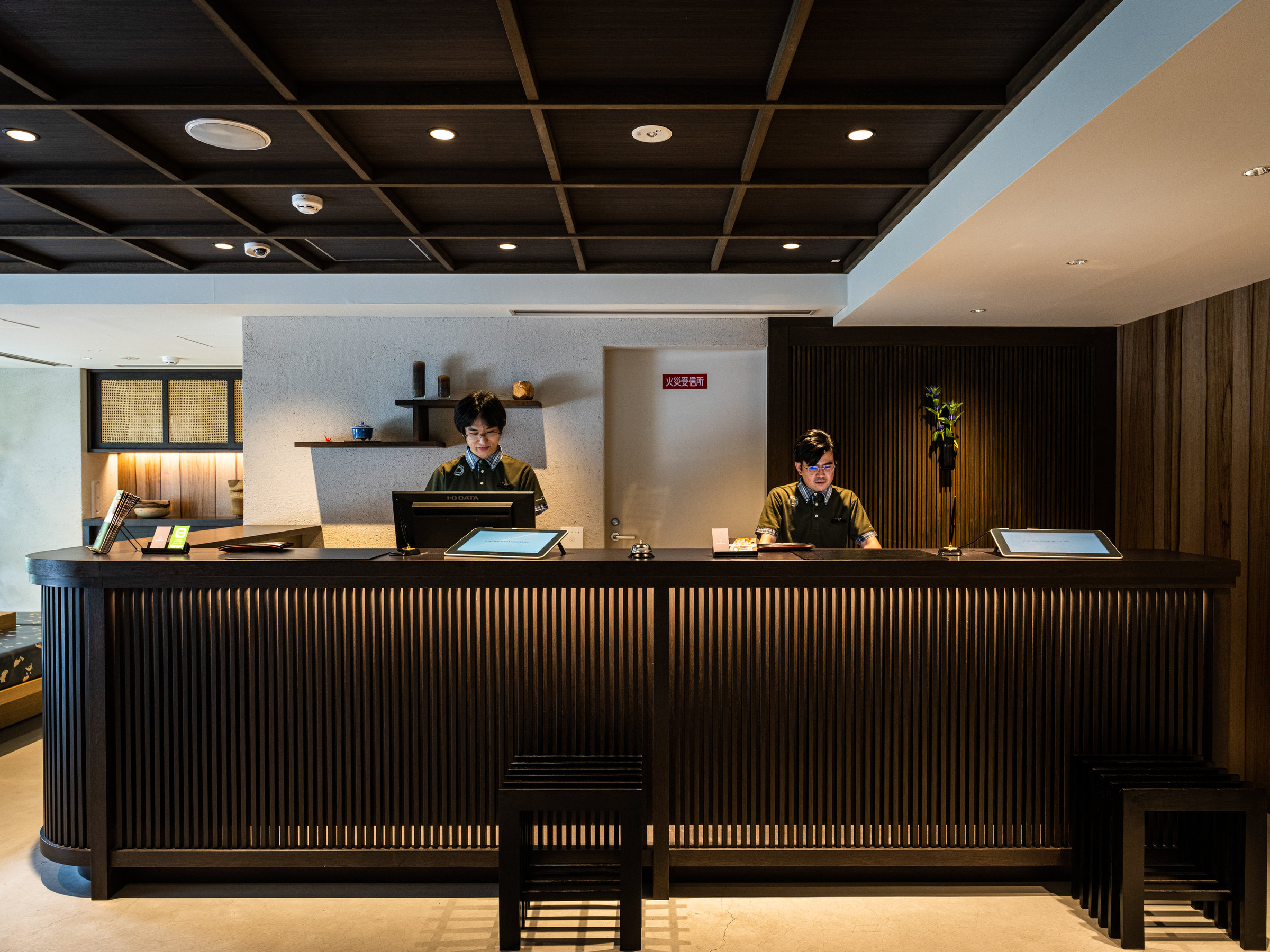 Reception/HOTEL RINGS KYOTO