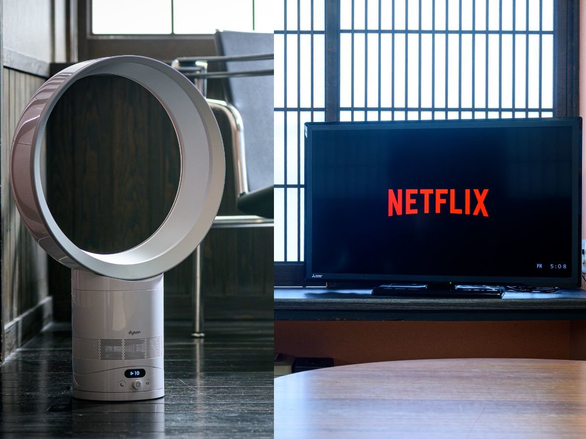 �S����Dyson Cool�t�@���ENetflix�������A�S�n�悢�����Ƃ��D���ȉf���ŁA���������Ԃ������K��