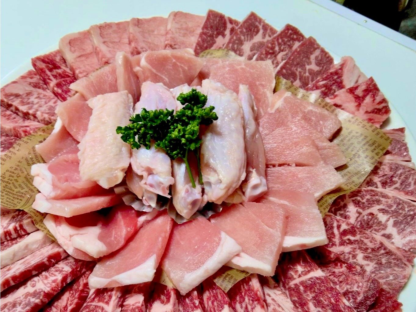 �ᖡ���ꂽ�啪�̘a���A��&�{���A�I�j�M���E�V�N��؂Ȃǂ��o�[�x�L���[�ł��p�ӁB