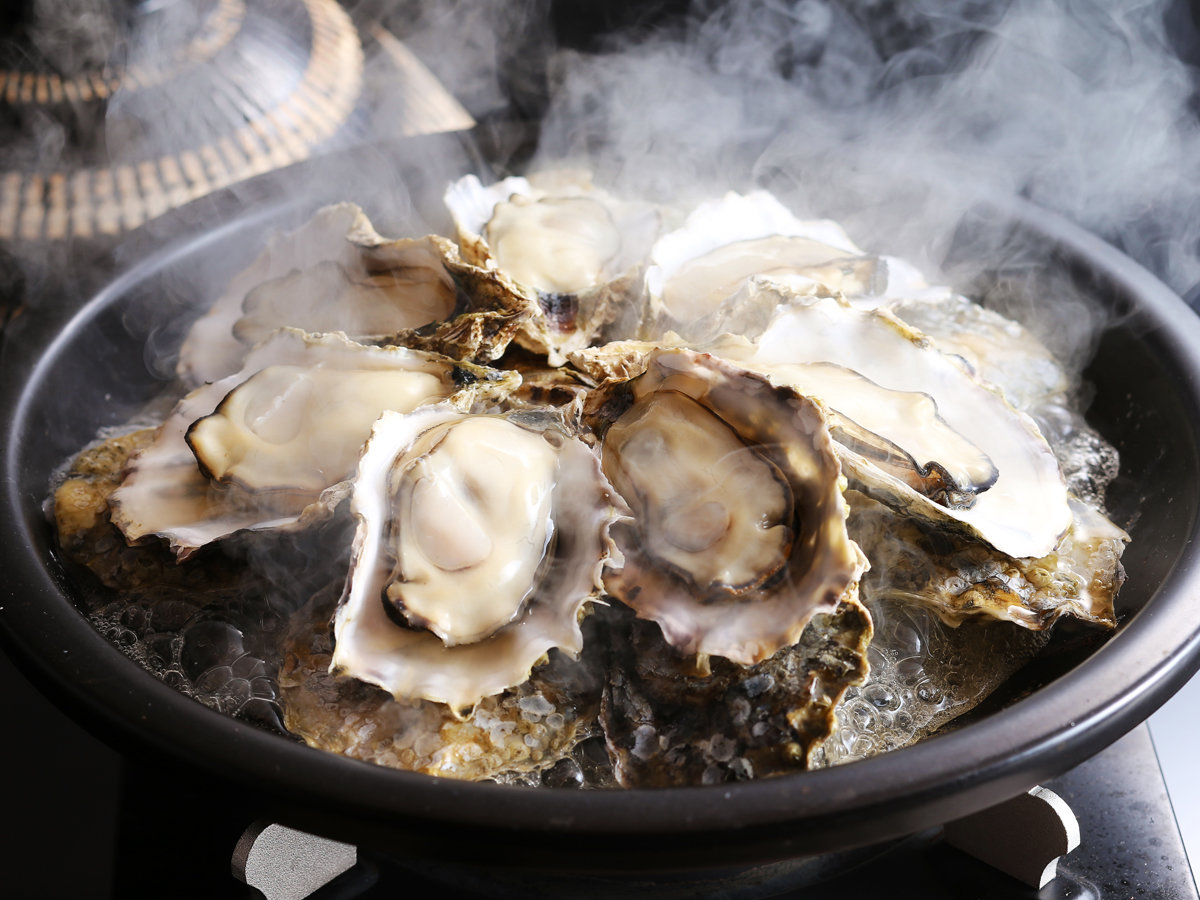 【冬-焼き牡蠣×カニ食べつくし】焼き牡蠣