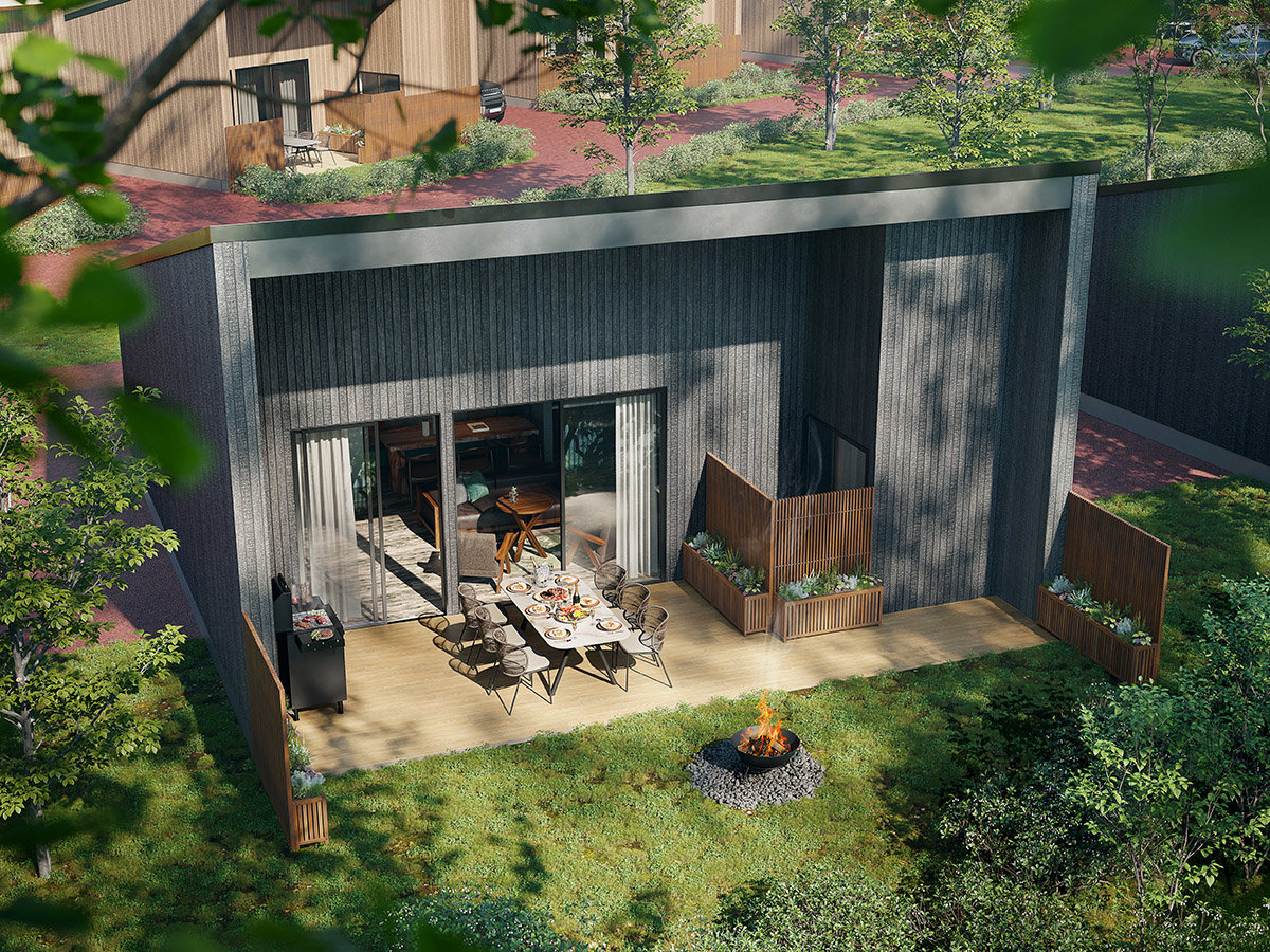 �yASOBIYUKU VILLA�z���k�����̎��R�ɕ����ꂽVILLA�B