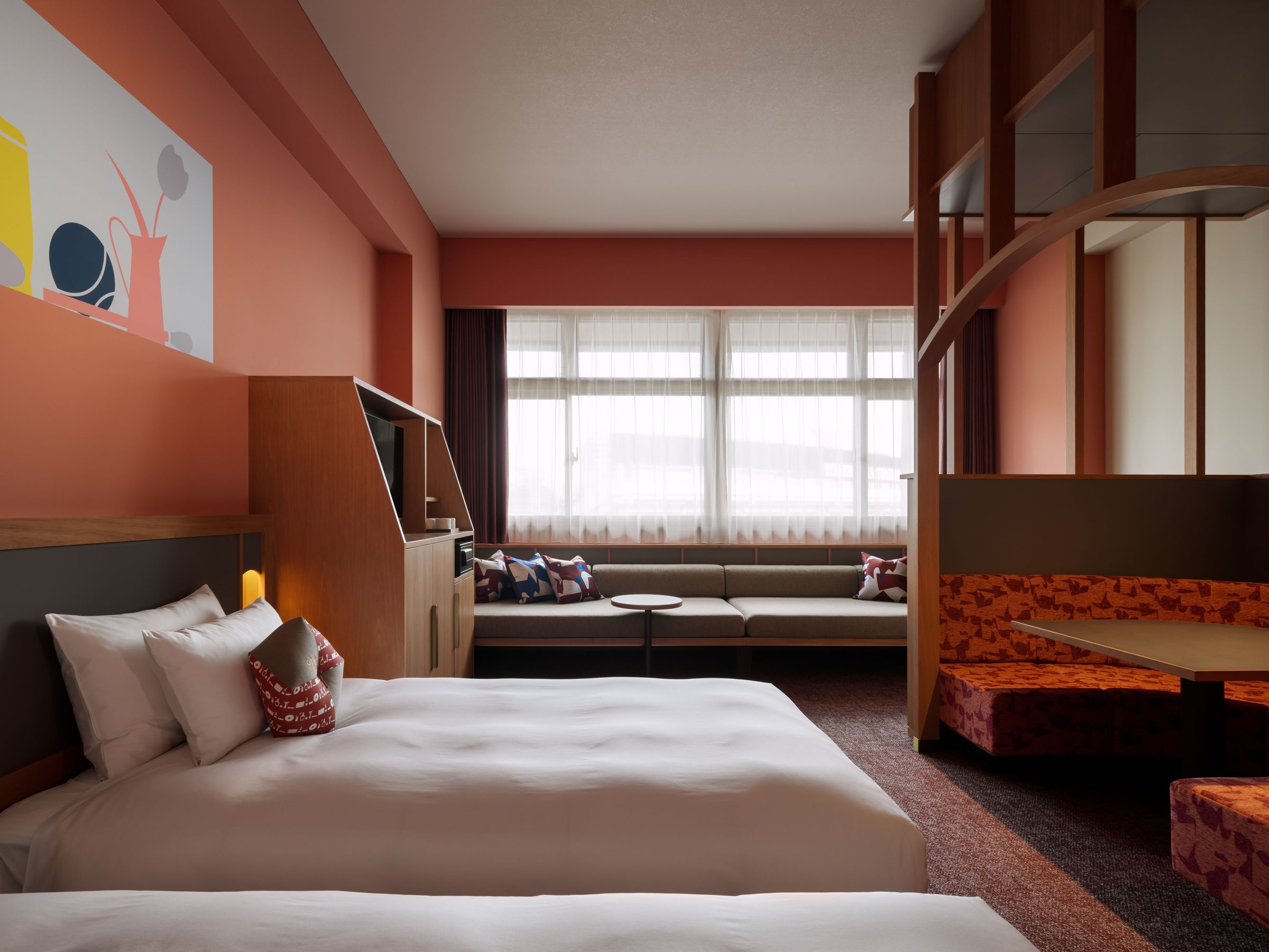 ������΃��[���F��������X�y�[�X�Ƃ�����芰����\�t�@��������㎿�Ȃ������B2���ł��O���[�v�ł����K