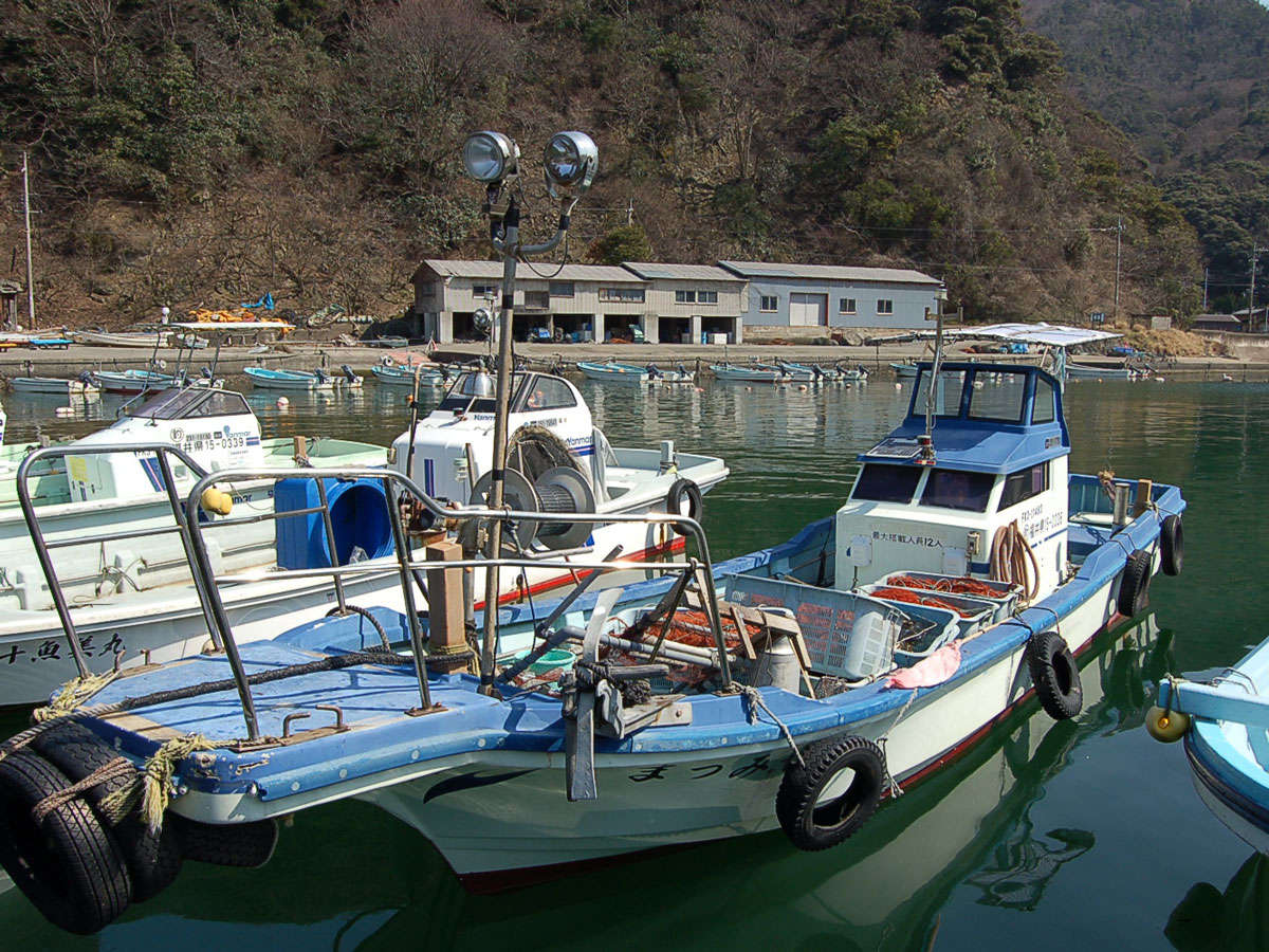 現役漁師が営む家庭的な宿です。新鮮な海の幸をご賞味下さい