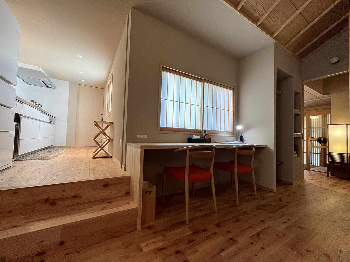 ���փX�y�[�X�ƃL�b�`��