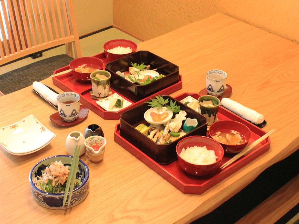 笛吹川温泉 坐忘の朝食の一例（じゃらんnet掲載画像）