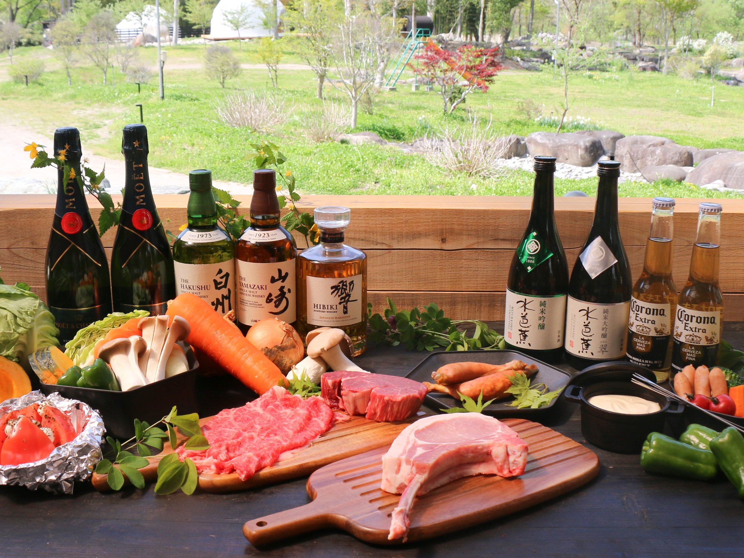 �n���H�ނ��y����BBQ �����j���[�͋G�߂��Ƃɕς��\�����������܂��i�~�G�͂���ɂȂ�܂��j