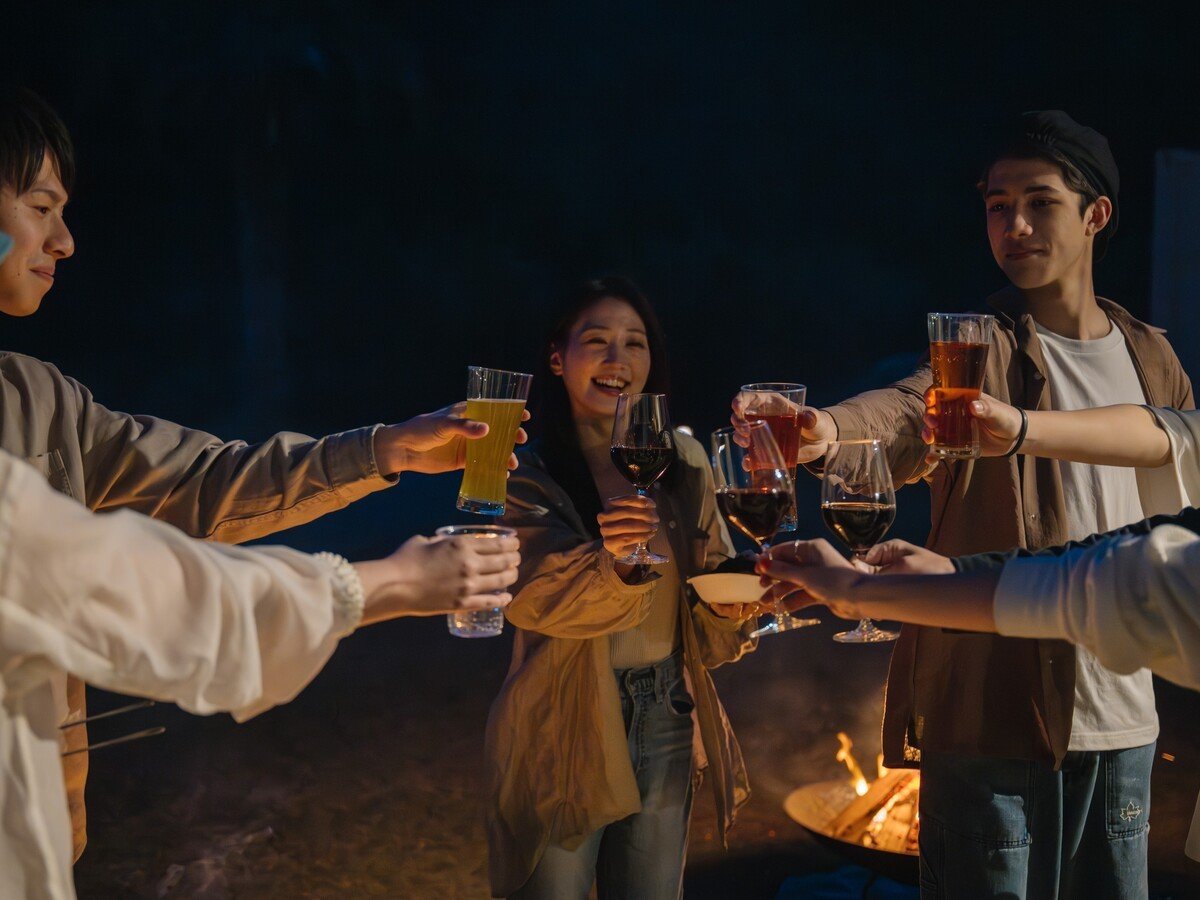 �Ί�ƃO���X�������A��؂Ȓ��ԂƂ̎��ԁB