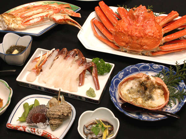 ◆日本海の期間限定の食材!カニフルコース◆