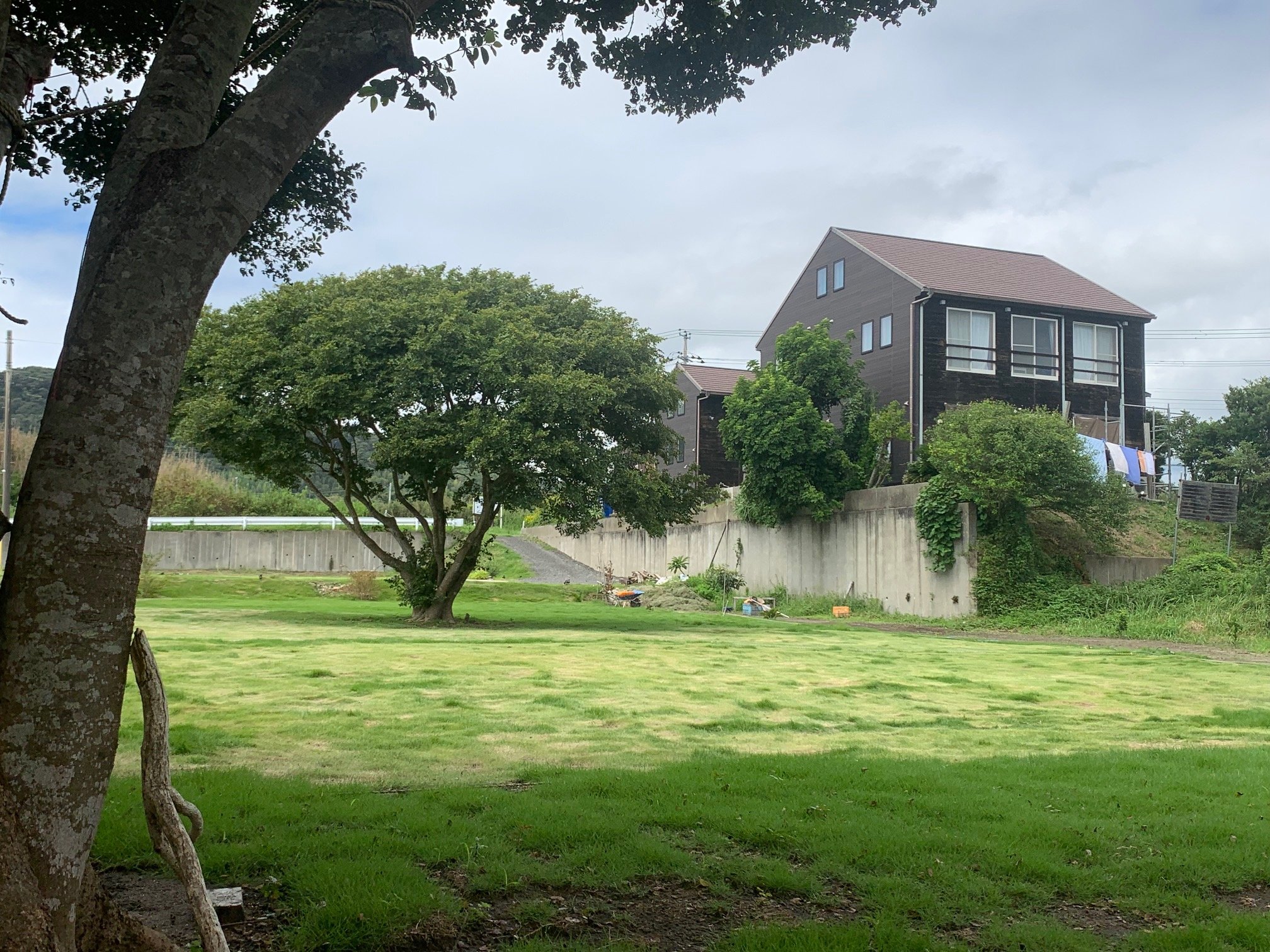 �C�����猩�������ƎŐ��̍L��ACampfield�A���ԏ�