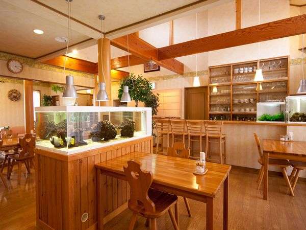 �M�ы��������u���ꂽ�_�C�j���O�B�@���H���͂����ł������オ�肢�������܂��B