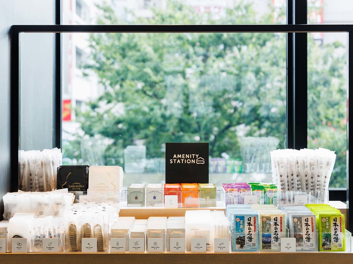 【サービス】チェックイン後にフロントで、アメニティをお選びいただけます。