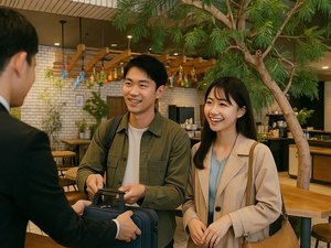 チェックイン前もチェックアウト後もお荷物のお預かりOK!!お気軽にお声がけくださいませ♪