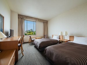★人気★【キャッスルビューツイン】浜松城側のお部屋 ※部屋により見える角度大きさなど異なります