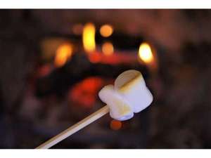 *暖炉で焼きマシュマロ!【冬期限定】イメージです。