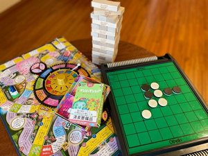 ボードゲームやオセロのご用意もございます。