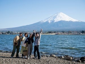 河口湖畔