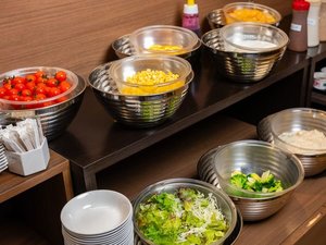 朝食ビュッフェ サラダ