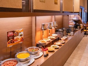 朝食ビュッフェ