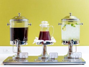 【ウェルカムドリンク】レストランにて