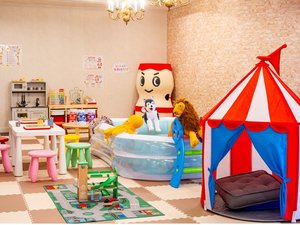 【ホテル4階】お子様連れに嬉しいキッズラウンジが無料でご利用いただけます!(9:00〜21:00)