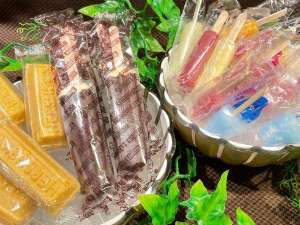 ◆【湯上りアイスサービス】種類が増えました!お風呂上りにどうぞ!(15:00〜25:00)
