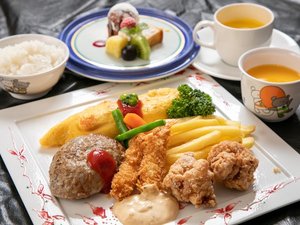 お子様ランチ 夜(一例)