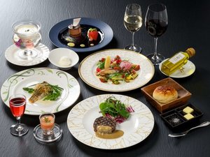 【本館1階/洋食レストラン-ノンノ-】創作フレンチコース一例