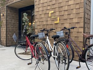 チェックイン後のお出かけに便利な貸自転車(先着順)