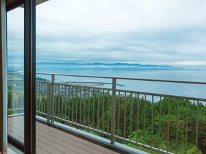 楽瑠別邸客室からの眺望