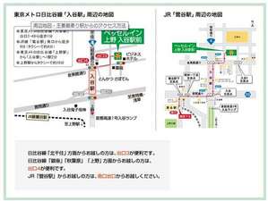 周辺地図・主要最寄り駅からのアクセス方法