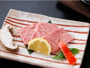 奈義牛の石焼き