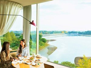 「レストラン天外天」ソファ席からの眺めがおすすめです♪