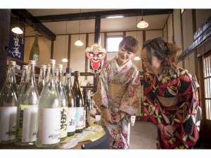 酒蔵・着物散策