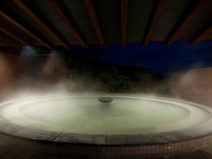 パノラマ露天風呂【薫風の湯】宿泊者専用でゆっくり